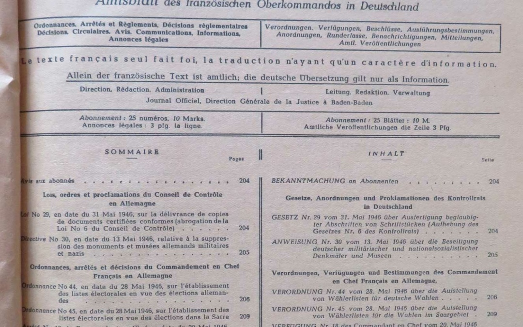 Nachkriegsjahre