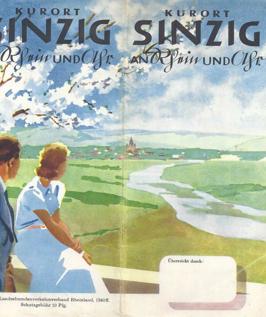 Werbeprospekt Stadt Sinzig 1940