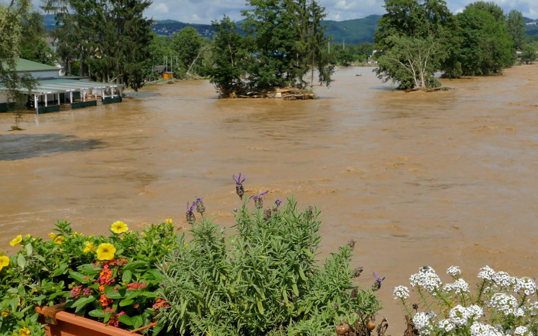 Hochwasserflut